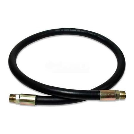 Apache Apache Hydraulic Hose Assembly 98398256, 100R2AT Cpld., 4000 PSI, 3/8" MNPT, 3/8" Hose ID X 120"L 98398256